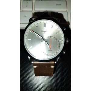 Fossil Q Commuter Hybrid Smartwatch FTW1150–Leather Bluetooth, Brand New Battery